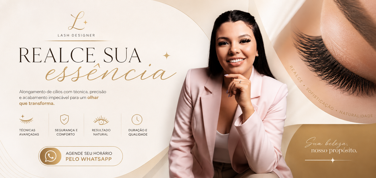 Extensão de Cílios Lopes All Beauty — Detalhe de perfeição