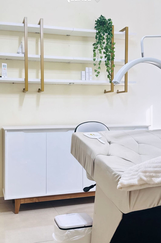 Interior do Estúdio Lopes All Beauty — Ambiente premium